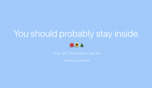 Screenshot of Project